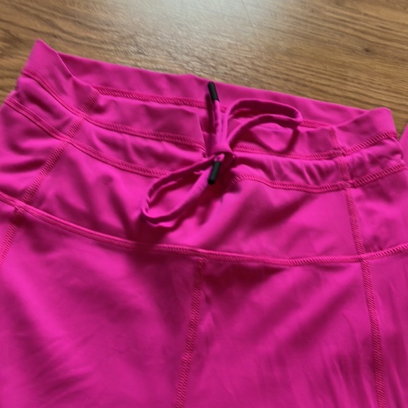 ZYIA Women’s Pink Drawstring Leggings, Size 4 - Picture 4 of 6